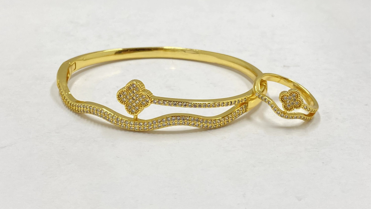 Bracelet and ring - set