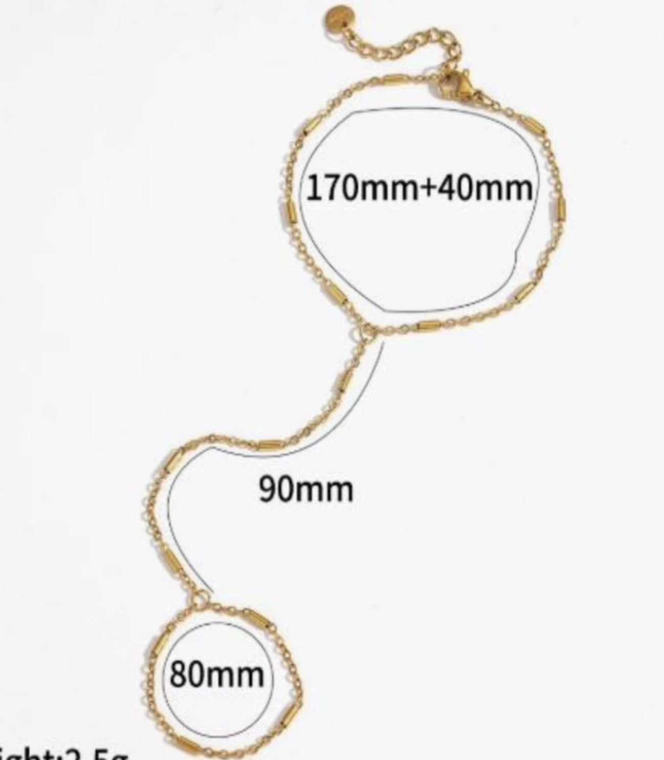 Bar Hand Chain