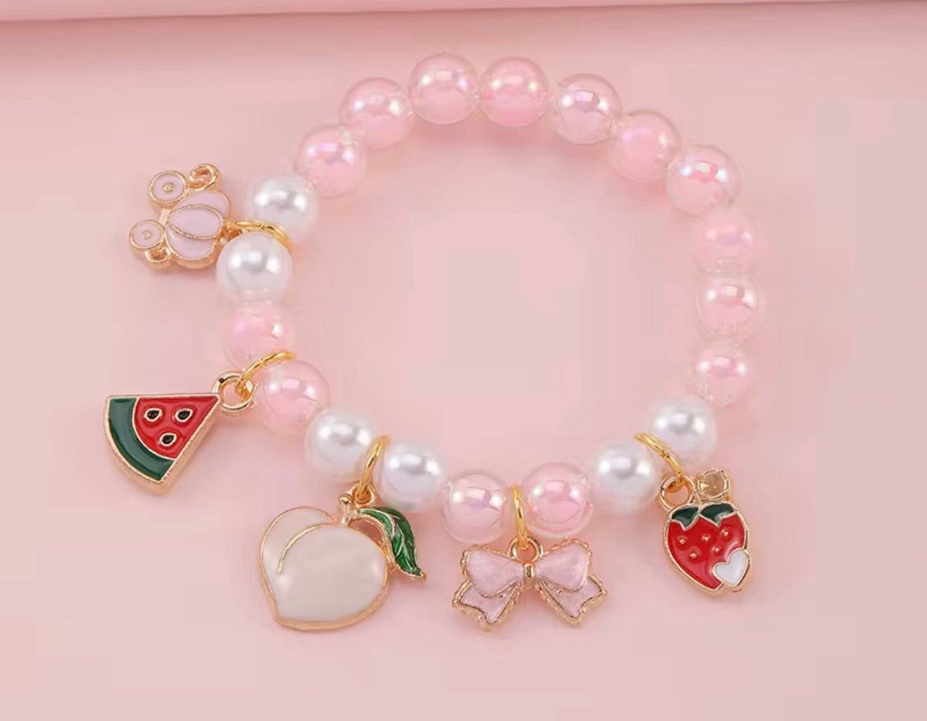 Pink little girl - Bracelet