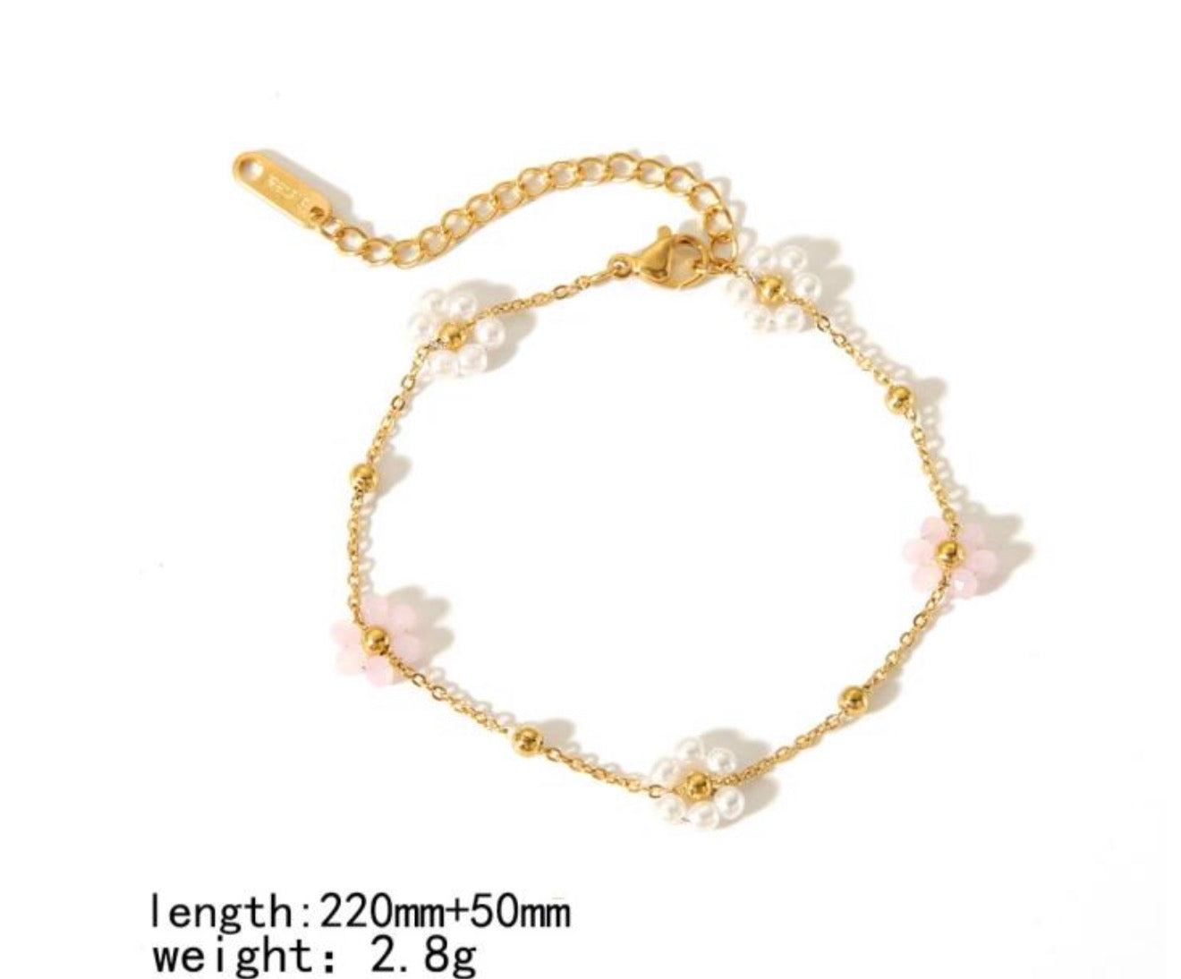 Summer Flower- Anklet