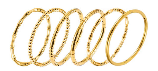 6 Stack Bangles- Set
