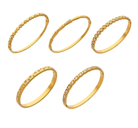 5 Stack Bangles - Set