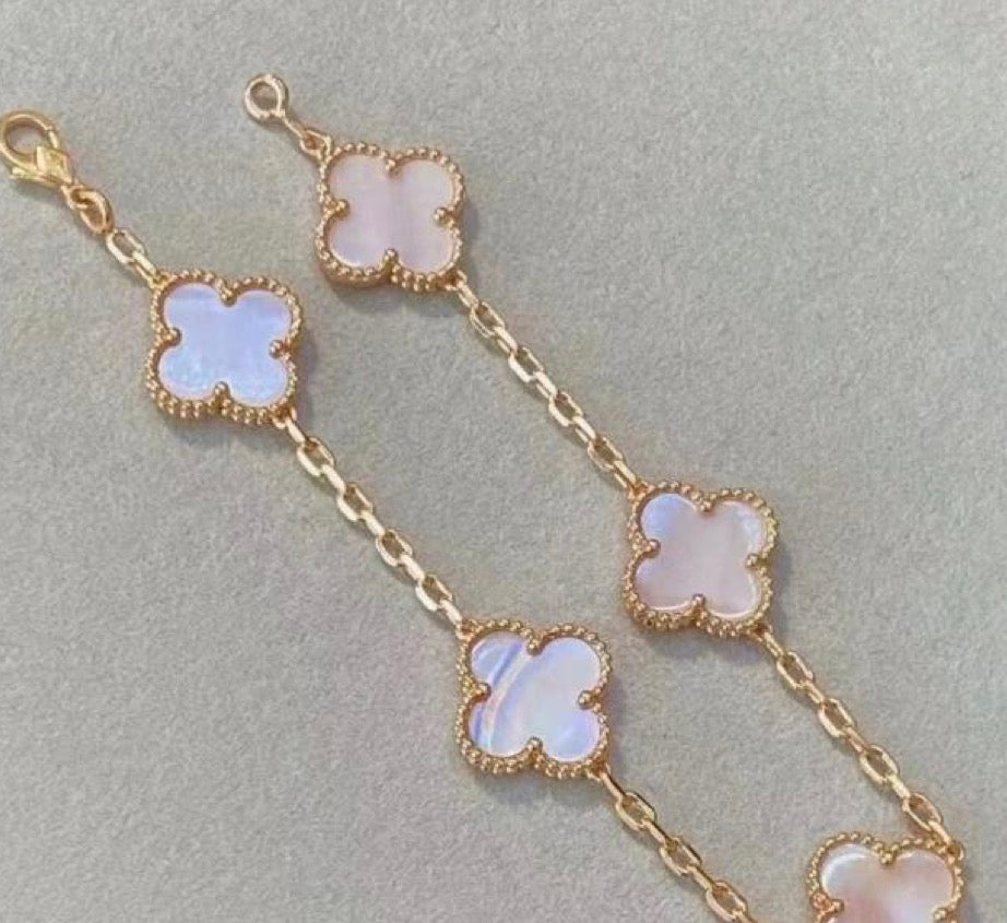 Pink Clover - Bracelet