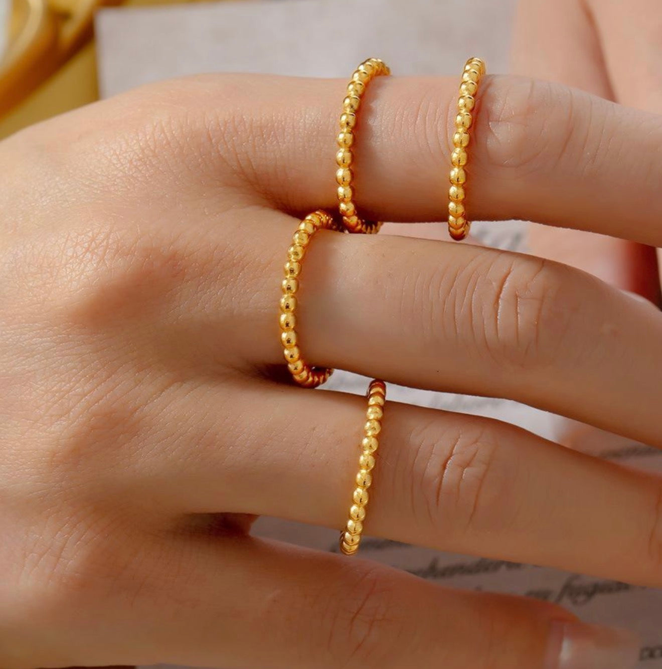 Beaded-ring