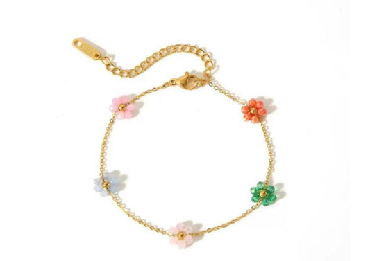 Spring Flower - Anklet