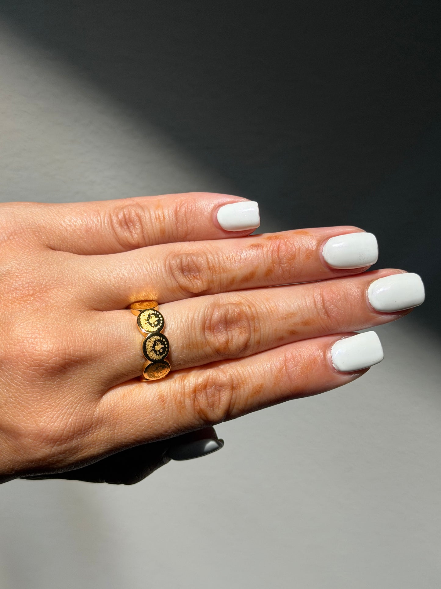 Turkish Coin Band - Ring