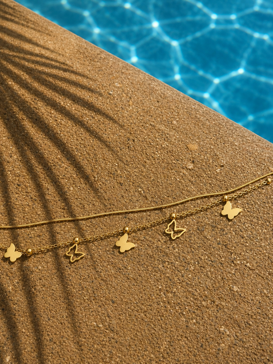 Butterflies- Anklet