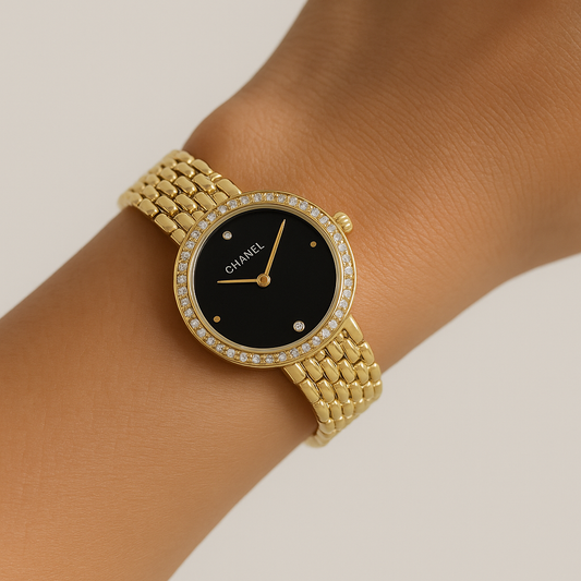 Chanel Watch- Gold