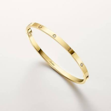 Love Bangle- 4mm with screw