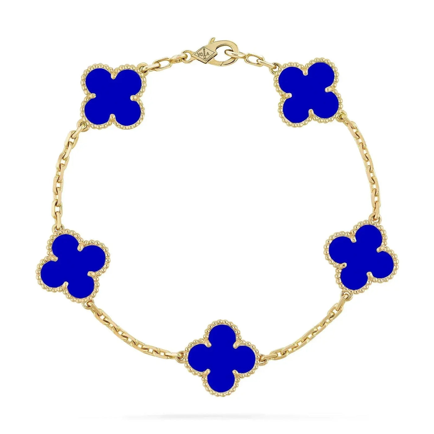 Royal Blue - Clover Bracelet