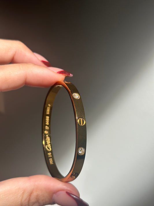Half diamond - Bangle