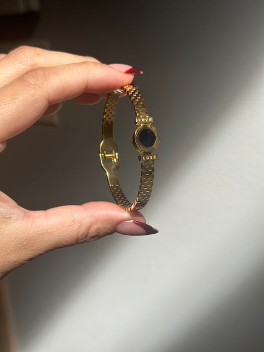 Black circle - Bangle