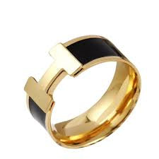 H Ring - Black