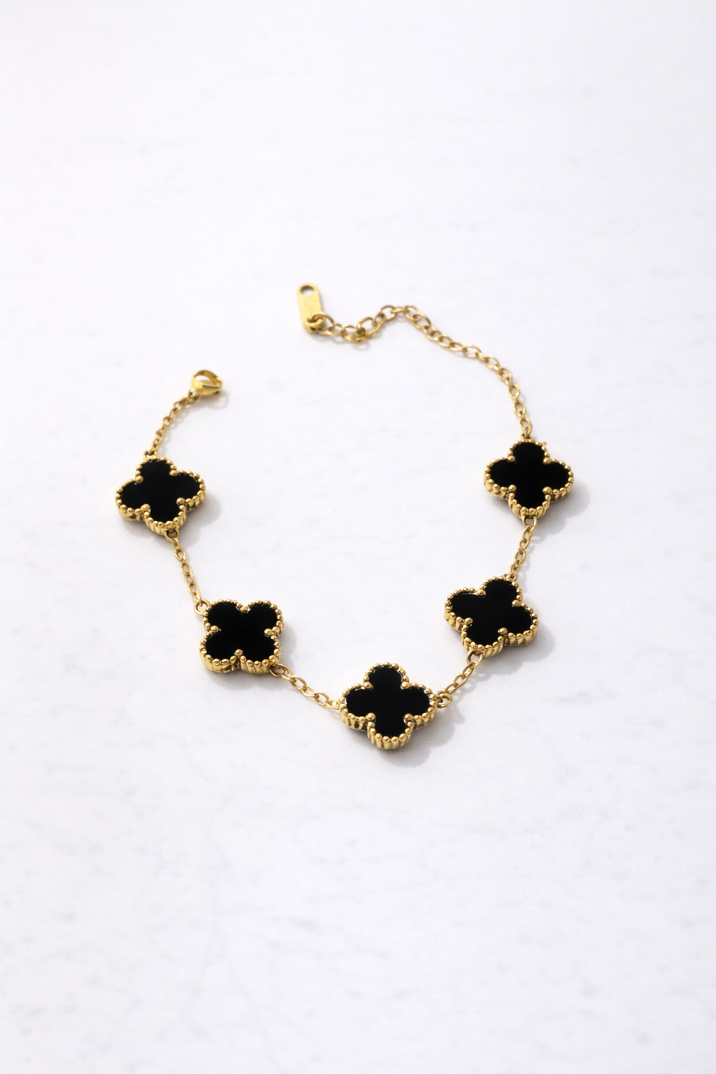 Clover Black- Bracelet