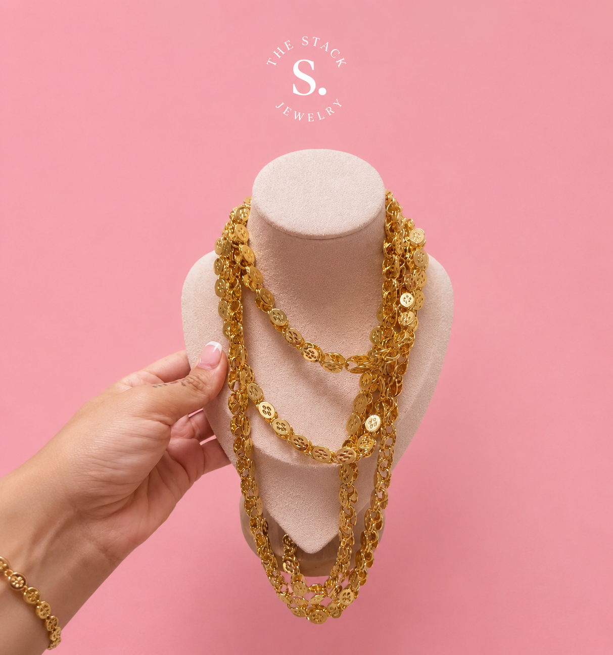 Halabi necklace - 24KGoldPlated