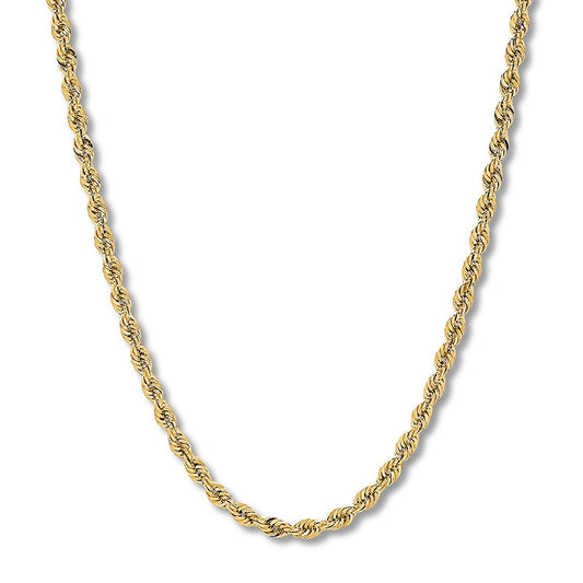 Rope Necklace - Gold