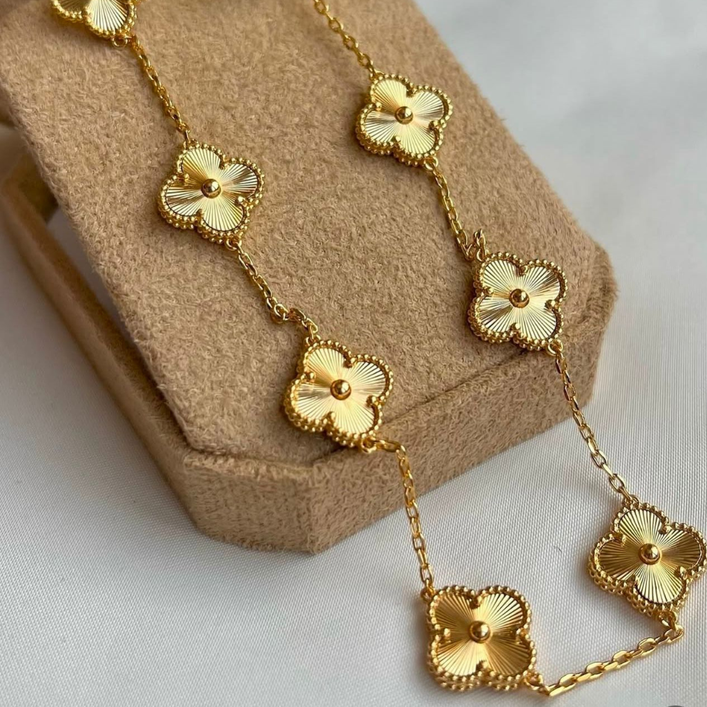 Ten Clover Necklace